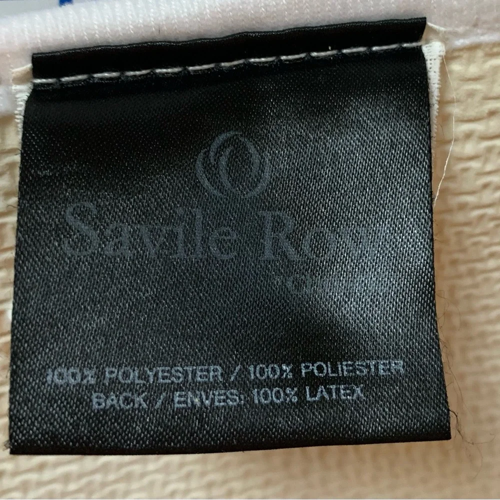 Luxurious White Bath Mat Set
